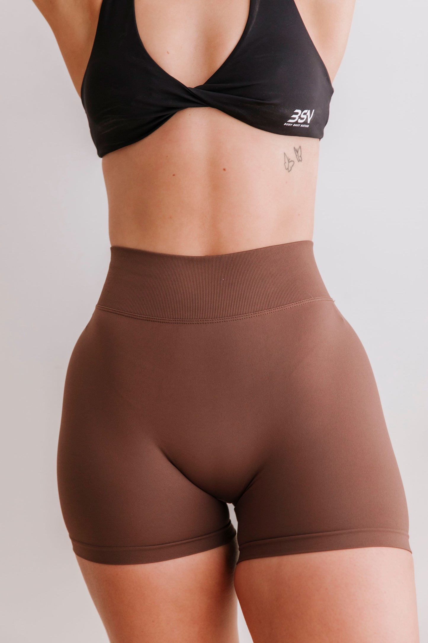 Chocolate Scrunch Shorts