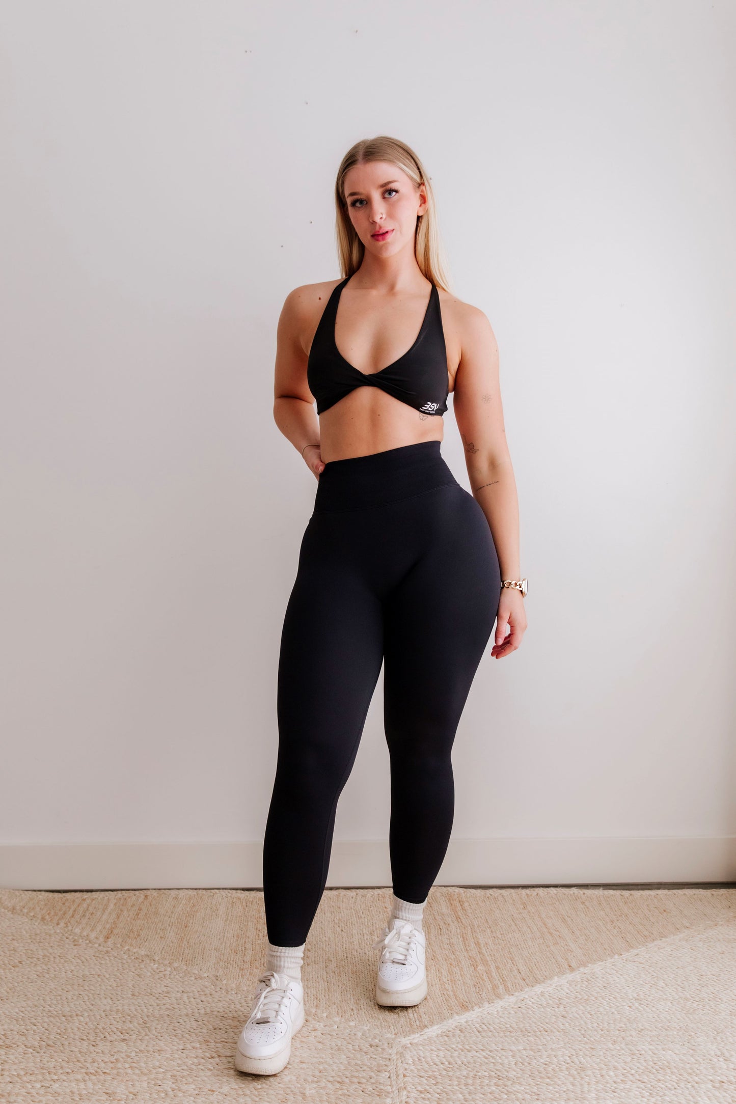 Black Scrunch Leggings