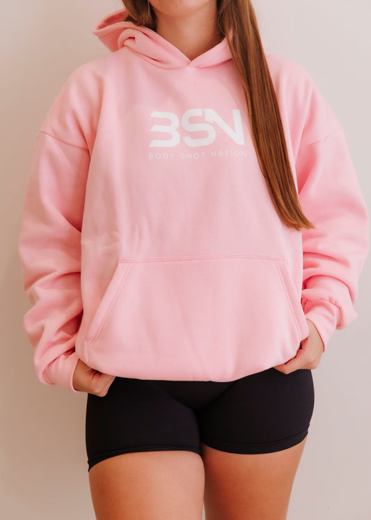 Baby Pink Oversized Hoodie